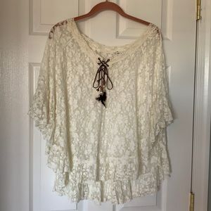 Lace Poncho